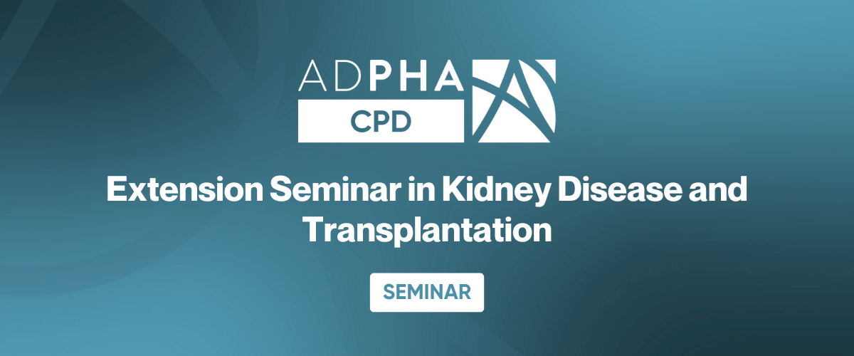 Extension Seminar in Kidney Disease and Transplantation